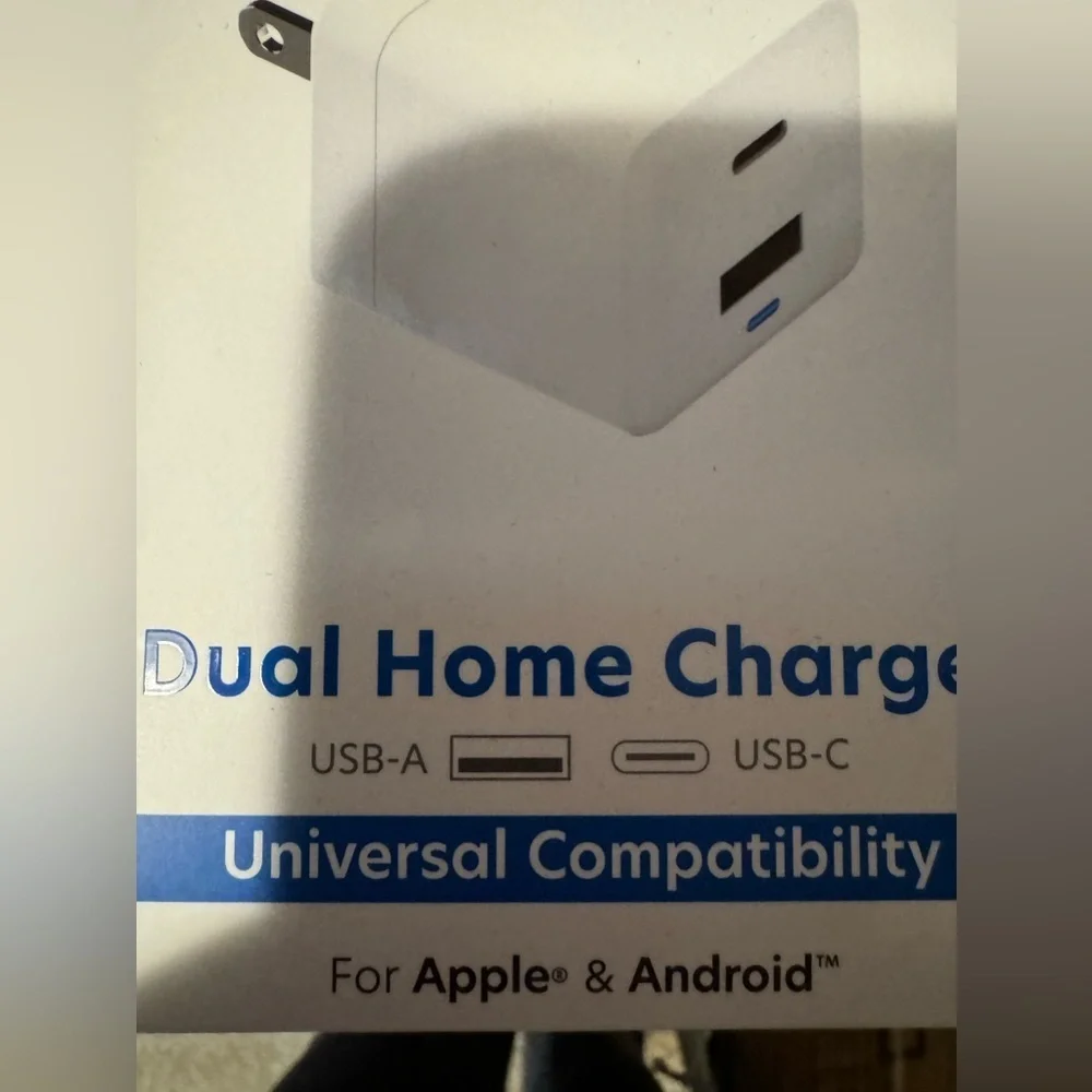 Dual home charger- block only